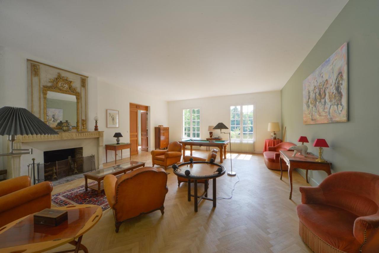 La Genetiere - Grande Maison Avec Etang En Sologne Mery-es-Bois Extérieur photo