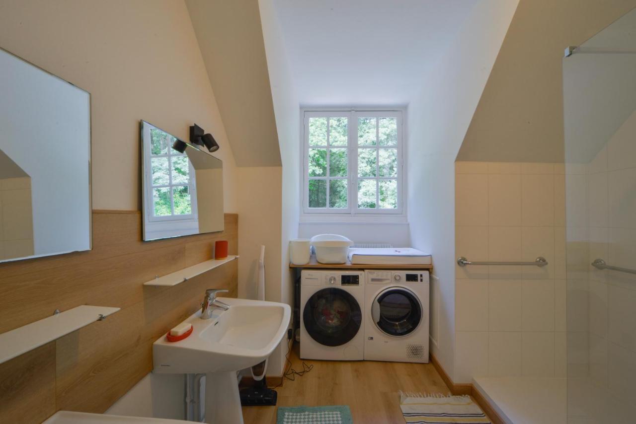 La Genetiere - Grande Maison Avec Etang En Sologne Mery-es-Bois Extérieur photo
