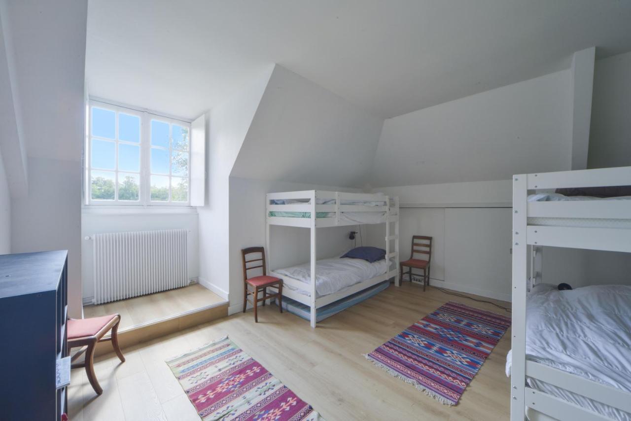 La Genetiere - Grande Maison Avec Etang En Sologne Mery-es-Bois Extérieur photo