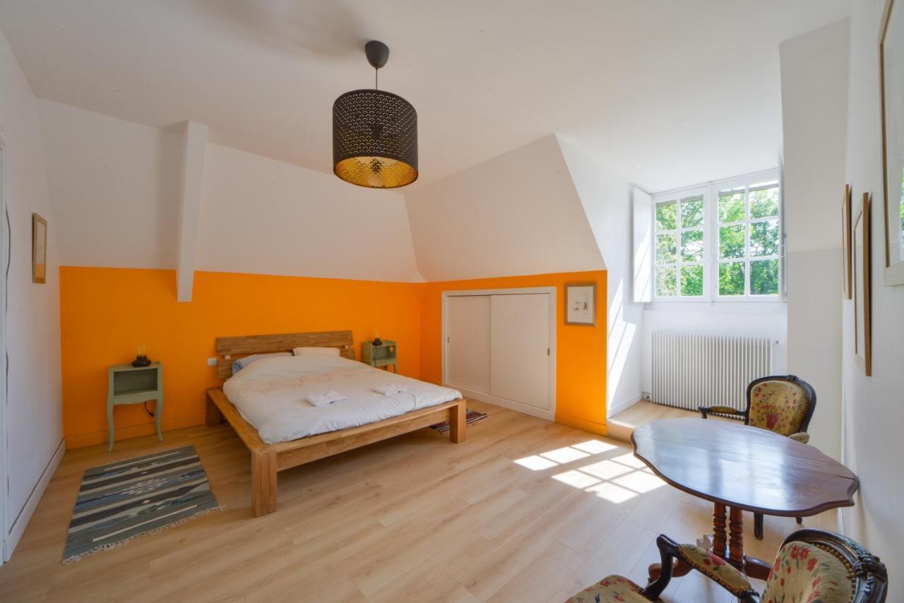 La Genetiere - Grande Maison Avec Etang En Sologne Mery-es-Bois Extérieur photo