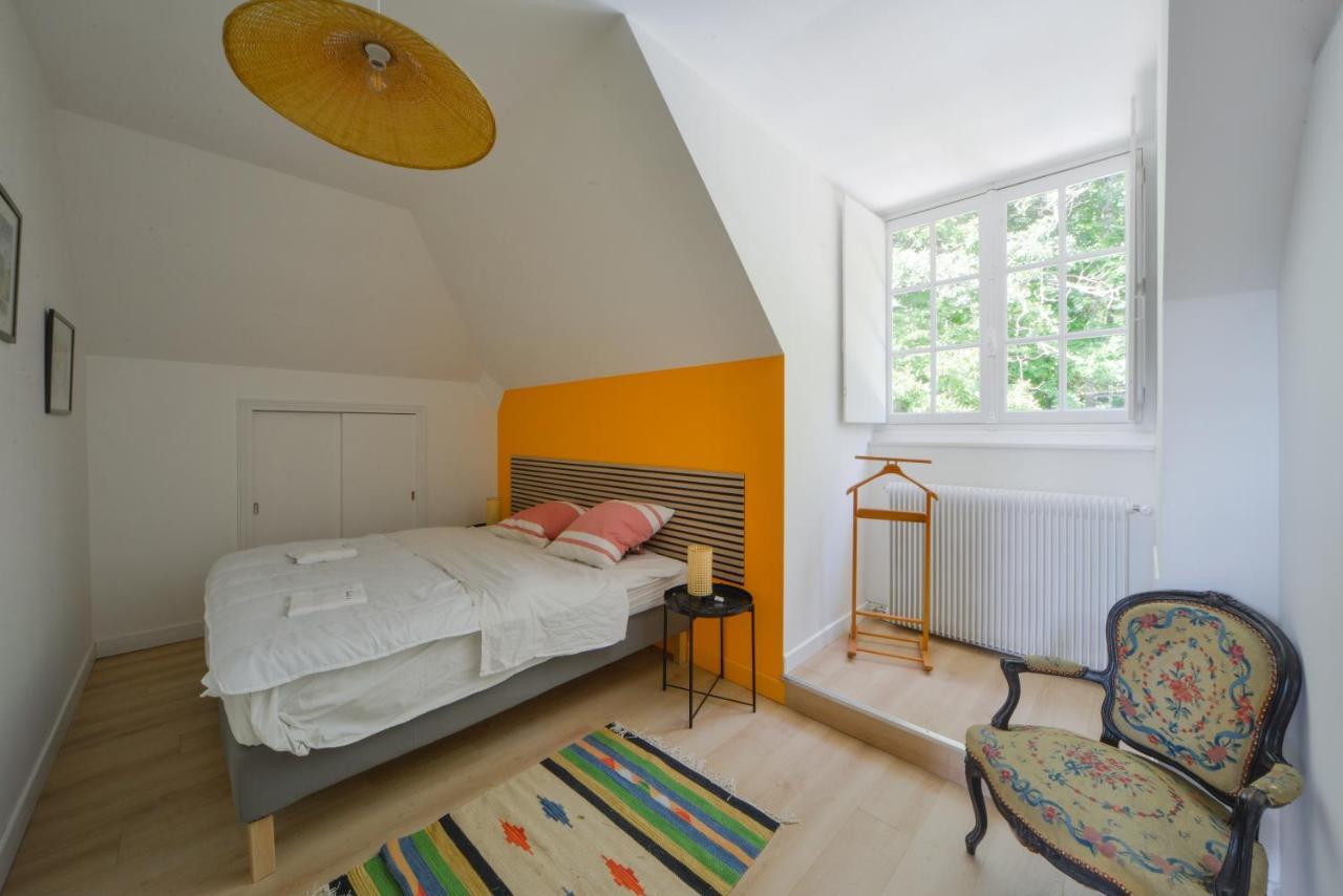 La Genetiere - Grande Maison Avec Etang En Sologne Mery-es-Bois Extérieur photo